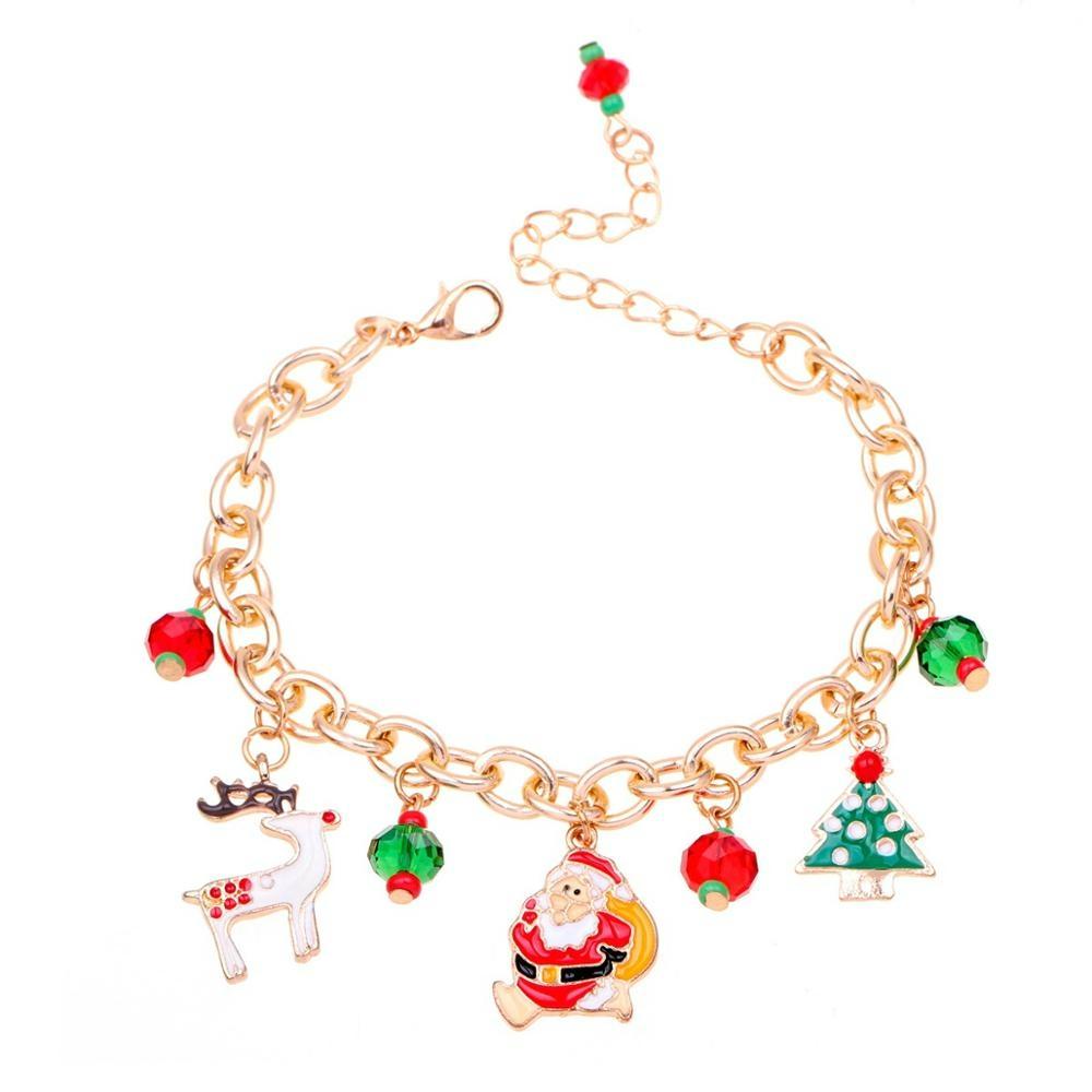 Christmas Festivities Charm Bracelet