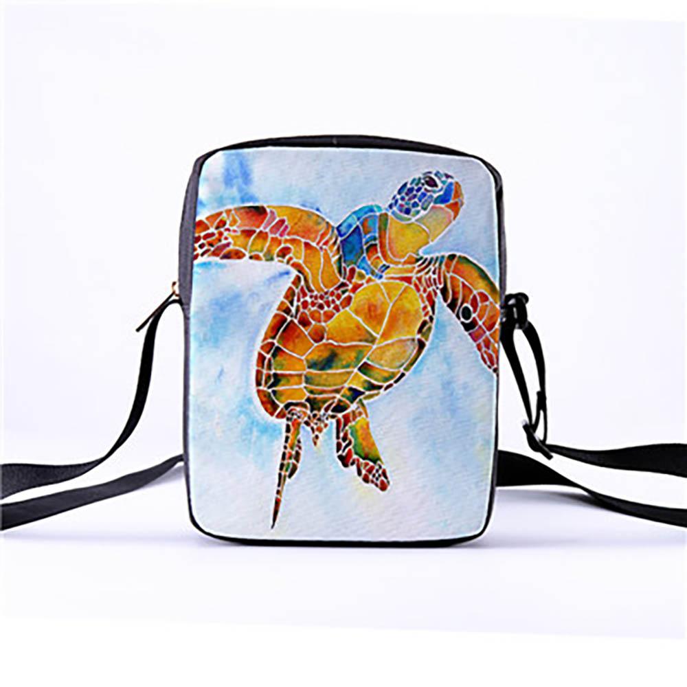 Eco-Friendly Sea Creature Cross Body Messenger Bag