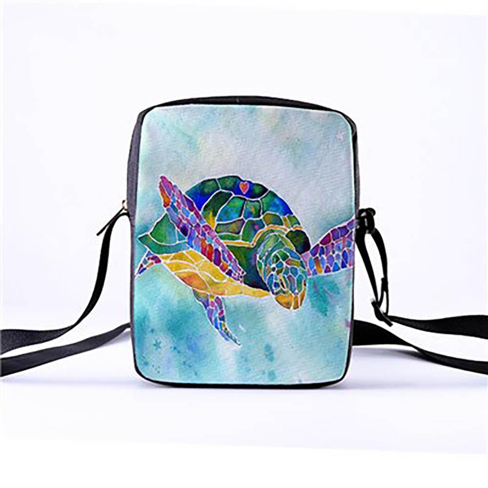 Eco-Friendly Sea Creature Cross Body Messenger Bag