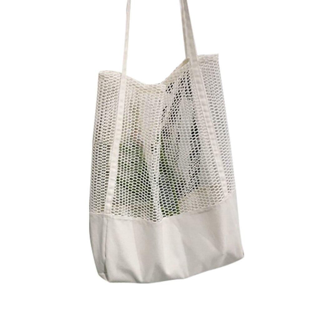 Eco-friendly Net Beach and Shopping Handbag