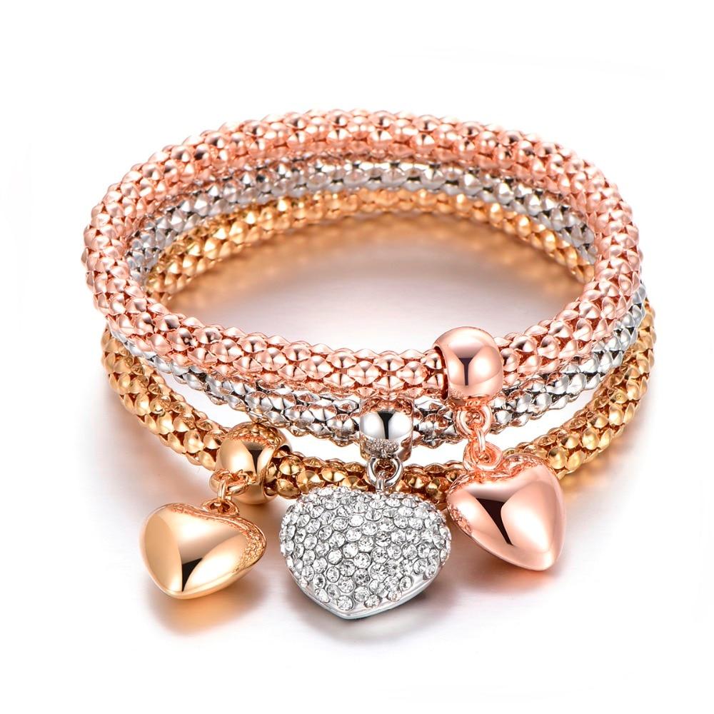 Elegant 3-piece Set Bracelet