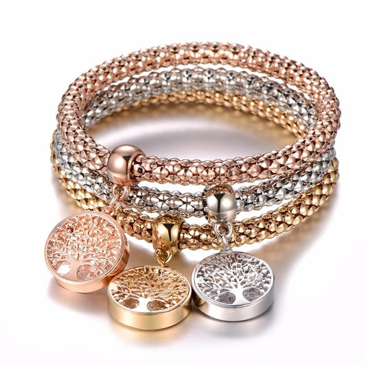 Elegant 3-piece Set Bracelet