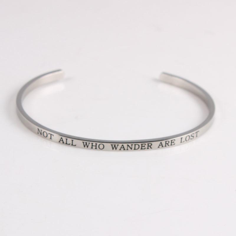 Inspirational and Mantra Quotes Bangles