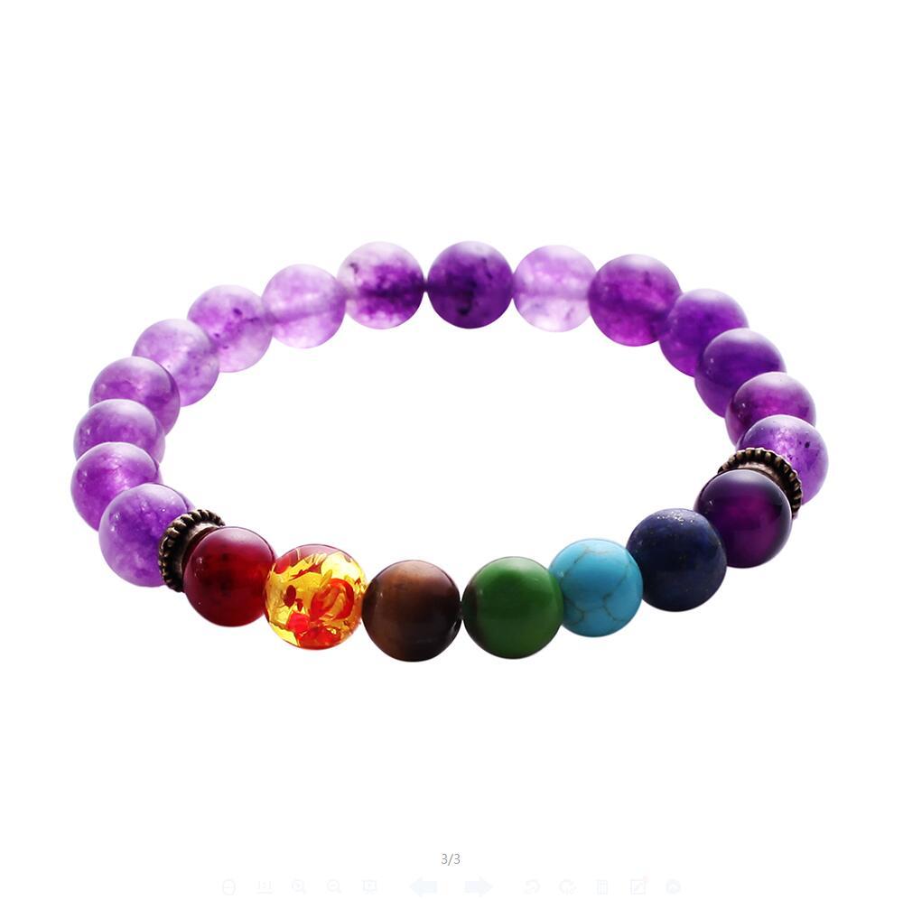 Peace and Balance Mixed Chakra Bracelet