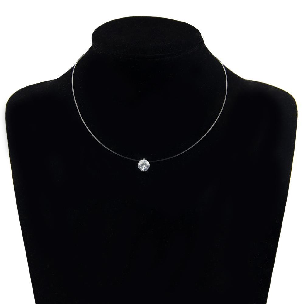 Rhinestone Choker Necklace