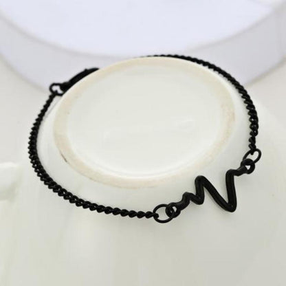 Simple Heartbeat Bracelet